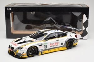 BMW M6 GT3 F13 #99 Rowe Racing P. Eng / M. Martin 24 Hours of Spa 2017 Minichamps 1:18 155172689 Metalli — kuva 6 / 6