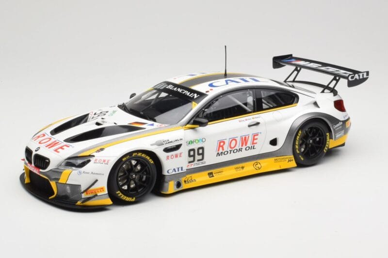 BMW M6 GT3 F13 #99 Rowe Racing P. Eng / M. Martin 24 Hours of Spa 2017 Minichamps 1:18 155172689 Metalli