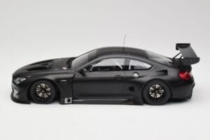 BMW M6 GT3 F13 Plain Body Version Matte Black Minichamps 1:18 155162610 Metalli — kuva 3 / 6