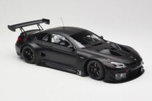 BMW M6 GT3 F13 Plain Body Version Matte Black Minichamps 1:18 155162610 Metalli — kuva 4 / 6
