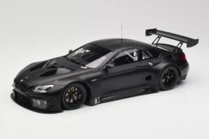 BMW M6 GT3 F13 Plain Body Version Matte Black Minichamps 1:18 155162610 Metalli