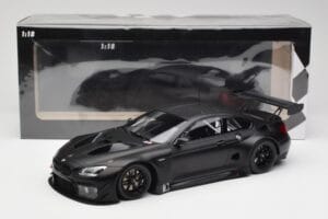 BMW M6 GT3 F13 Plain Body Version Matte Black Minichamps 1:18 155162610 Metalli — kuva 6 / 6