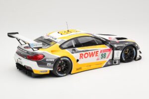 BMW M6 GT3 Rowe Racing #98 M. Wittmann / T. Blomqvist / P. Eng 4th Place 24 Hours Nurburgring 2020 Minichamps 1:18 155202698  — kuva 2 / 6