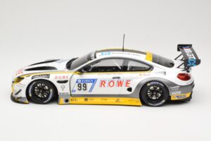 BMW M6 GT3 Rowe Racing #99 M. Basseng / M. Martin 24 Hours Nurburgring 2017 Minichamps 1:18 155172699 Metalli — kuva 3 / 6