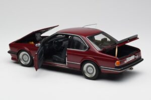 BMW M635 CSi E24 Karmin Punainen AUTOart 1:18 70528 Metalli — kuva 5 / 8