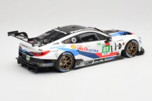 BMW M8 GTE #81 Team MTEK M. Tomczyk / N. Catsburg / N. Yelloly 24 Hours of Le Mans 2018 Minichamps 1:18 155182981 Metalli — kuva 2 / 6