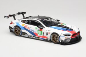 BMW M8 GTE #81 Team MTEK M. Tomczyk / N. Catsburg / N. Yelloly 24 Hours of Le Mans 2018 Minichamps 1:18 155182981 Metalli — kuva 4 / 6