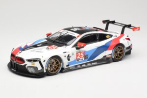 BMW M8 GTE Team RLL #25 C. De Phillippi / A. Farfus Class Winners 24 Hours of Daytona 2019 Minichamps 1:18 155192925 Metalli