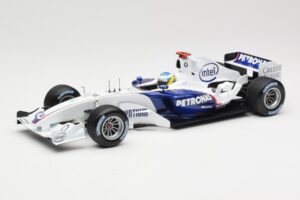 BMW Sauber F1.06 #16 N. Heidfeld Launch Version 2006 Minichamps 1:18 80430413183 Metalli