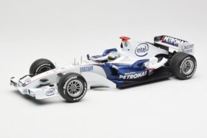 BMW Sauber F1.07 #9 N. Heidfeld Launch Version 2007 Minichamps 1:18 80430426994 Metalli