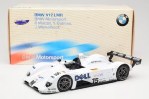 BMW V12 LMR LMP #15 P. Martini / Y. Dalmas / J. Winkelhock 24 Hours of Le Mans Winner 1999 Minichamps 1:18 80430009338 Metall — kuva 6 / 6
