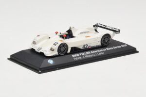 BMW V12 LMR LMP1 #42 Beck's T. Kristensen / J. Lehto / J. Müller 24 Hours of Le Mans 1999 Minichamps 1:43 80429418139 Metalli — kuva 2 / 4