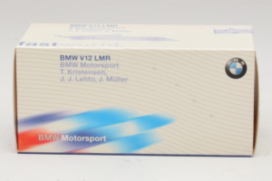 BMW V12 LMR #42 T. Kristensen / J.J. Lehto / J. Muller 24 Hours of Le Mans 1999 Minichamps 1:43 80429418137 Metalli — kuva 5 / 5