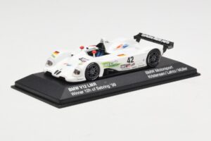 BMW V12 LMR LMP1 #42 J. Müller / J. Lehto 24 Hours of Le Mans 2000 Minichamps 1:43 80420018215 Metalli — kuva 2 / 4