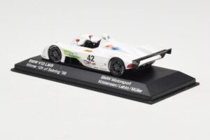 BMW V12 LMR LMP1 #42 J. Müller / J. Lehto 24 Hours of Le Mans 2000 Minichamps 1:43 80420018215 Metalli — kuva 3 / 4