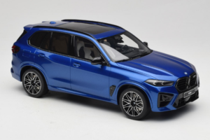 BMW X5 M F95 Competition Marina Bay Blue Metallic GT Spirit 1:18 GT967 Hartsi — kuva 4 / 6