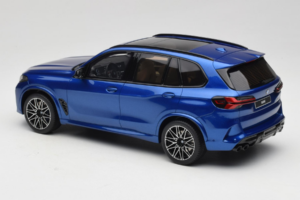 BMW X5 M F95 Competition Marina Bay Blue Metallic GT Spirit 1:18 GT967 Hartsi — kuva 5 / 6