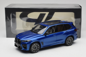 BMW X5 M F95 Competition Marina Bay Blue Metallic GT Spirit 1:18 GT967 Hartsi — kuva 6 / 6