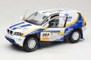 BMW X5 X-Raid #207 Dakar Rally 2004 Solido 1:18 SOLIDO001 Metalli — kuva 2 / 8