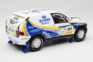 BMW X5 X-Raid #207 Dakar Rally 2004 Solido 1:18 SOLIDO001 Metalli — kuva 3 / 8