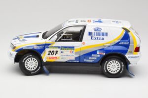 BMW X5 X-Raid #207 Dakar Rally 2004 Solido 1:18 SOLIDO001 Metalli — kuva 4 / 8