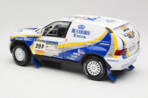 BMW X5 X-Raid #207 Dakar Rally 2004 Solido 1:18 SOLIDO001 Metalli — kuva 7 / 8