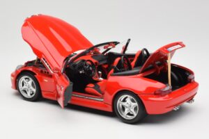 BMW Z3 E36/7 Roadster Punainen Bburago 1:18 3349 Metalli — kuva 5 / 8