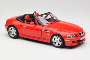 BMW Z3 E36/7 Roadster Punainen Bburago 1:18 3349 Metalli — kuva 6 / 8