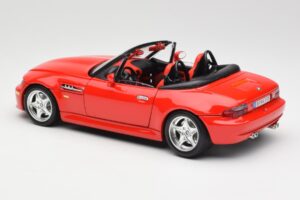 BMW Z3 E36/7 Roadster Punainen Bburago 1:18 3349 Metalli — kuva 7 / 8