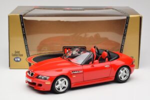 BMW Z3 E36/7 Roadster Punainen Bburago 1:18 3349 Metalli — kuva 8 / 8
