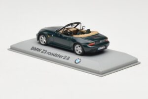 BMW Z3 Roadster 2.8 Tummanvihreä Minichamps 1:43 80429421514 Metalli — kuva 3 / 4