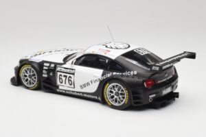 BMW Z4 #676 H. Stuck / J. Hennerici / D. Hurtgen Team Schubert Nürburgring 24 Hours 2006 AUTOart 1:18 80649 Metalli — kuva 5 / 6