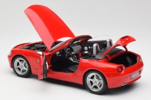 BMW Z4 E85 Roadster Punainen Bburago 1:18 34046 Metalli — kuva 5 / 8