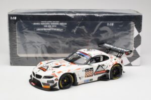 BMW Z4 E89 GT3 #888 Triple Eight Racing L. Mowle / J. Ratcliffe 24 Hours of Spa 2015 Minichamps 1:18 151152388 Metalli — kuva 6 / 6
