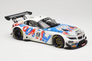 BMW Z4 E89 GT3 #9 Roal Motorsport A. Zanardi / B. Spengler 24 Hours of Spa 2015 Minichamps 1:18 151152309 Metalli — kuva 4 / 6