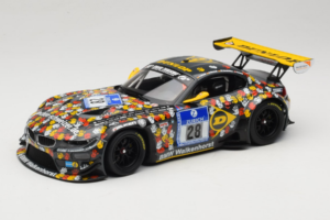 BMW Z4 GT3 #28 Team Walkenhorst J. Stuck / Sandritter ADAC 24 Hours Nurburgring 2014 Minichamps 1:18 151142328 Metalli