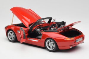 BMW Z8 E52 Punainen Metallic Bburago 1:18 18-12032 Metalli — kuva 5 / 8