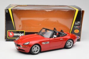 BMW Z8 E52 Punainen Metallic Bburago 1:18 18-12032 Metalli — kuva 8 / 8
