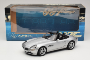 BMW Z8 Hopea 007 The World Is Not Enough AUTOart 1:18 70511 Metalli — kuva 8 / 8