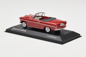 Borgward Isabella Avoauto Punainen Minichamps 1:43 400096060 Metalli — kuva 3 / 4