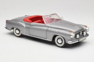 Borgward Isabella Kabriolet Hopea Revell 1:18 8411 Metalli — kuva 6 / 8
