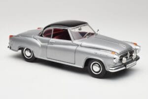 Borgward Isabella Coupe Harmaa & Musta Revell 1:18 8989 Metalli — kuva 6 / 8