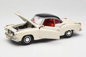 Borgward Isabella Coupe Valkoinen Revell 1:18 8859 Metalli — kuva 2 / 8