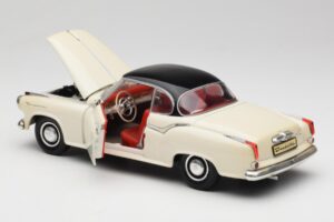 Borgward Isabella Coupe Valkoinen Revell 1:18 8859 Metalli — kuva 5 / 8