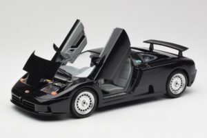 Bugatti EB110 Musta Bburago 1:18 3055 Metalli — kuva 2 / 8