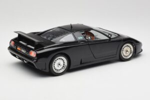 Bugatti EB110 Musta Bburago 1:18 3055 Metalli — kuva 3 / 8
