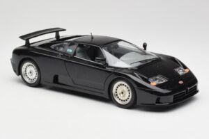 Bugatti EB110 Musta Bburago 1:18 3055 Metalli — kuva 6 / 8