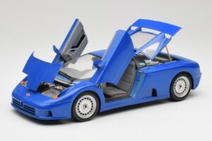 Bugatti EB110 Tummansininen Bburago 1:18 3035-DB Metalli — kuva 2 / 8