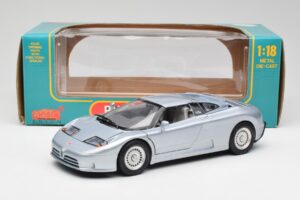 Bugatti EB110 SS Hopea Anson 1:18 30303-W-M2 Metalli — kuva 8 / 8