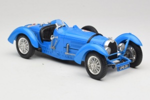 Bugatti Type 51 Grand Prix #14 Sininen Bburago 1:18 3012-M1 Metalli — kuva 4 / 6